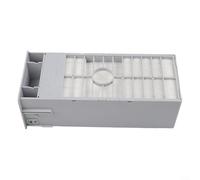Feeshoppher Caja de mantenimiento de cartuchos de tinta de residuos para SureColor P7500 P9500 P6000 T3405 T5405, pieza de repuesto para colector de tanque de tinta residual, material ABS 245x110x90mm
