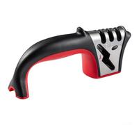 Feeshoppher Diseño de diamante y tijera para cuchillos de cocina rectos y dentados y bordes de tijeras en cuestión de segundos, resistente, ligero, tamaño compacto de 22 x 4 pulgadas