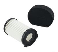 Feeshoppher Filtro de repuesto para aspiradora HEPA lavable, accesorio de protección del motor diseñado para Riino EVolution V8 y V8 Plus modelos 585F y 585J, ayuda a capturar el polvo y los diablos