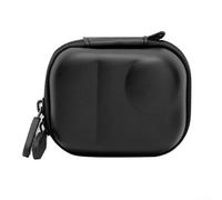 Feeshoppher Go Ultra - Funda rígida de goma EVA para cámara, mini caja de almacenamiento, resistente a los arañazos, con diseño a prueba de golpes, tamaño compacto, 12,7 x 6 x 5,5 cm, color negro