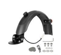 Feeshoppher Guardabarros trasero de aleación de aluminio con luz trasera integrada y gancho plegable para scooter eléctrico Xiaomi Pro2 y 1S, diseño de ajuste preciso para reducir el barro y el Debri