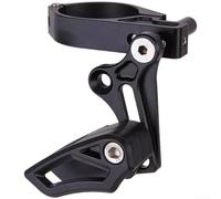 Feeshoppher Guía de cadena de bicicleta de montaña CG02, 1 protector anticaídas, aleación de aluminio, fibra de nailon, componente de ciclismo de descenso reforzado para una retención estable de la