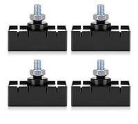 Feeshoppher Imanes de interruptor de límite para abridor automático de puerta corredera, juego de repuesto con construcción de fibra de vidrio de nailon, soporte de montaje resistente a la intemperie