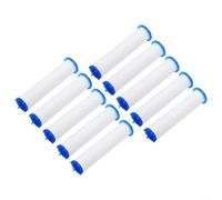 Feeshoppher Juego de 12 cartuchos de repuesto para filtro de agua de ducha, algodón PP que elimina la suciedad y las impurezas para un agua más limpia, mejora la salud de la piel y el cabello