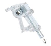 Feeshoppher Juego de regulador de frecuencia cuádruple de persianas venecianas de 2 pulgadas, construcción de plástico y metal, fácil instalación, control de luz ajustable, mejora de la privacidad