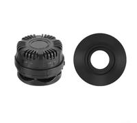 Feeshoppher Juego de válvulas de escape de admisión de traje seco de buceo, reemplazo de desinflado rápido de plástico para reparación de trajes BCD, junta a prueba de fugas para buceo técnico en agua