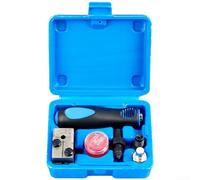 Feeshoppher Kit de herramientas de ensanchamiento de línea de freno, juego de 6 piezas de 4,75 mm, equipo de reparación automotriz, construcción de aleación con mango desmontable, agarre ergonómico