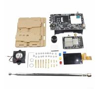 Feeshoppher Kit de radio V5A para todas las bandas, receptor de salida analógica digital compatible con FM AM SW SSB LSB USB y banda de aviación 118-137 MHz, BFO ajustable para entusiastas de la radio