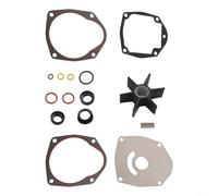 Feeshoppher Kit de reparación de impulsor para Mercruiser One Gen 2 Sterndrive, juego de servicio de bomba de agua con juntas juntas llave de sellos, reemplaza OEM 8M0100526 47-8M0100526, compatible