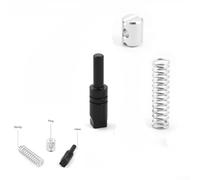 Feeshoppher Kit de válvula de abuso de transmisión 77754-35K para uso hacia adelante y hacia atrás en cajas de cambios automáticas 4L60E 4L65E y 4L70E, construcción de aleación de aluminio, ajuste de