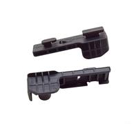 Feeshoppher Kits de deflectores de techo deflectores de aire para techo, kit de protección contra el viento, kit de deflector de aire para techos L663, repuesto directo, alerón de protección contra el