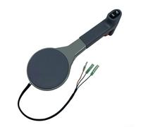 Feeshoppher Mango de caja de control de motor fuera de borda con función de elevación e inclinación diseñado para modelo 703-48205-16 con plástico robusto de grado marino y precisión de construcción