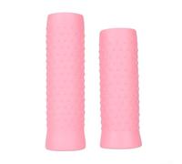 Feeshoppher Mango de silicona antideslizante para manillar de scooter eléctrico con textura de partículas prismáticas para Ninebot G30 MAX Series, cómodo agarre seguro que reduce la fatiga de la mano