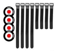 Feeshoppher Objetivo de entrenamiento de fútbol con correa ajustable, ayuda de precisión para colgar de 18 cm para práctica, accesorio de portería TPE ABS para ejercicios de fútbol y kit de mejora de