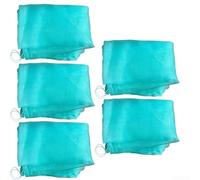 Feeshoppher Paquete de 5 fundas protectoras de plantas verdes con cordón para verduras, frutas y flores, tela transpirable que permite el paso del aire, la luz y la humedad, tamaños 0,8 x 1 m (1 x 1,5