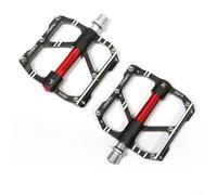 Feeshoppher Pedales de bicicleta de aleación de aluminio con 3 rodamientos sellados, eje de acero, pedal de bicicleta de carretera y montaña, reposapiés de ciclismo anodizado antioxidante para todo