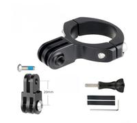 Feeshoppher Soporte y adaptador para tija de sillín de luz trasera de bicicleta para Magicshine RN120 y Flare RT, soporte de aleación de aluminio 6061 mecanizado CNC con interfaz de tres puntas para