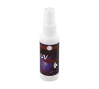 Feeshoppher Spray de aroma de pesca, 50 ml, líquido atrayente UV con fórmula fluorescente para cebo suave, cebo vivo, calamares y camarones, botella a prueba de fugas para pesca de agua dulce y agua