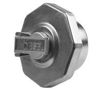 Feeshoppher Tapa de combustible con llave para ISUZU ELF NP-R NQR 4HK1 tapa de depósito de combustible con llave de bloqueo de repuesto para NQR90 NLR85 NMR85 NP-R75 NQR75 700P compatible con 8