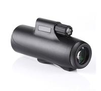 Feeshoppher Telescopio monocular compacto de 8 x 33 pulgadas con vidrio ED, IPX7 impermeable, visión de gran angular, para observación de aves, caza, viajes, adaptador de smartphone incluido