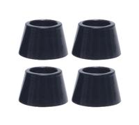 Feet Bumpers, Furniture Leg Tips, 4pcs Soft Cushioning Round Rubber Non-Slip Shock Absorption Smooth Surfaces Stable Balance, Foot Pads for Home Furniture