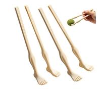 Feet Chopsticks - 2 Pairs Cute Creative Humorous Non-Slip Reusable, Unique Feet Chopsticks Dinner Utensils - Food Service Equipment & Supplies For Adults Families Friends Women Men Kids