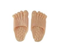 Feet Shoes - Foot Slippers - Novelty Comfortable Wide Width Masquerade Props for Indoor Outdoor House Men Halloween Costume Parties