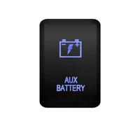 FEFHFKZCZZ 1 Foco De Potencia De 3 A Y 12 V Con Batería Auxiliar Y LED Azul, Interruptor Pulsador, Compatible Con For Toyota For Kluger/Highlander.(Aux Battery)