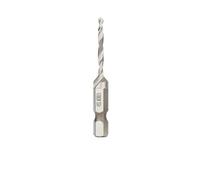 FEFHFKZCZZ Brocas de macho roscar M3-M10, machos HSS, juego desbarbado y avellanado, broca combinada métrica, compuesta acero alta velocidad(Silver M3x0.5)