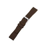 FEFHFKZCZZ Compatible con For IWC For Correa De Caucho For Reloj Piloto Compatible For El Principito For Portofino 20 Mm 21 22(Brown,21mm)