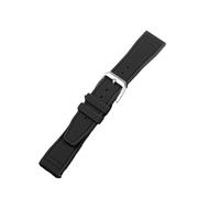 FEFHFKZCZZ Compatible con For IWC For Correa De Caucho For Reloj Piloto Compatible For El Principito For Portofino 20 Mm 21 22(Black,22mm)