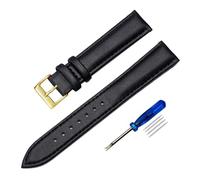 FEFHFKZCZZ Correa de Reloj 12 mm, 14, 16, 18, 20 y 22 con Hebilla Acero Inoxidable(White,22mm)