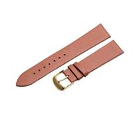 FEFHFKZCZZ Correa de Reloj 12 mm, 14, 16, 18, 20 y 22 con Hebilla Plateada(Lightbrown-G,12mm)