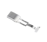 FEFHFKZCZZ Hebilla De Reloj Maciza Plegable Extendida Compatible con For Seiko 18 Mm, 20 Y 22 Cierre Seguridad Doble Pulsador Plateado Fresado(Silver-22mm)