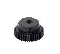 FEFHFKZCZZ Piñón de engranaje recto 1M 25 dientes 1 Mod derechos 45# acero 6mm 8mm 10mm 12mm agujero Motor cremallera transmisión(8mm,10pcs 1M 25 Teeth)
