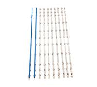FEFHFKZCZZ Tira De 11 LED Compatible Con For Telefunkent 32dth401 TFA32472SWHD17 LC32LD145K VES315WNDL-01 17DLB32NER1 VES315WNDS-2D-R02(2pcs For 1 TV)