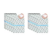 Fegtrty 100 piezas de parches impermeables desechables transparentes elásticos para tatuajes, natación, ducha