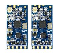 Fegtrty 2 módulos de puerto serie inalámbricos SI4463 de 433 MHz, 1000 m, reemplaza Bluetooth HC12