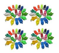 Fegtrty 200 silbatos profesionales no nucleares para árbitro de , silbato de plástico para salvar vidas, especial para juego