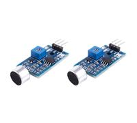 Fegtrty 2X 3.3V / 3.5V Lm393 Micrófono Amplificador Sensor de Sonido Mic Módulo de Voz para