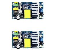 Fegtrty 2X AC 110V 220V Una DC 24V 6A AC-DC Módulo de Placa de Fuente de Alimentación Conmutada Convertidor Buck 100W XK-2412-24 DC Fuente de Alimentación