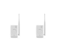 Fegtrty 2X Repetidor IPC Router WiFi Range Extender para Cámara de Seguridad Inalámbrica Kit NVR Transmisión Mejorada Enchufe de la UE