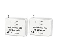 Fegtrty 2X Universal Wireless Wifi a Convertidor Teléfono en su lugar Control Remoto 240-930Mhz para Hogar Inteligente