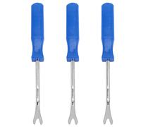 Fegtrty 3 clips para puerta de coche para interior de coche, para tapicería, herramienta de extracción, destornillador, extractor de uñas, 10 cm, color