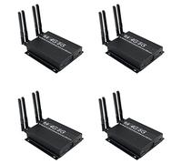Fegtrty 4 adaptadores NGFF (M.2) 4G/5G a USB 3.0 con ventilador refrigerador/ranura para tarjeta SIM dual y alimentación auxiliar