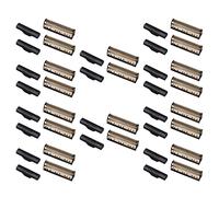 Fegtrty Juego de 10 cuchillas para maquinilla de afeitar eléctrica Km-1102 Clipper, color dorado