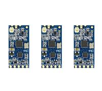 Fegtrty Módulo de puerto serie inalámbrico SI4463 de 433 MHz 3X -12 de 1000 m, reemplaza Bluetooth HC12