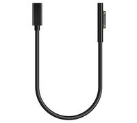 Fegtrty USB Tipo C PD 15V Adaptador de Cargador de Corriente Cable de Carga del Convertidor para Surface Pro 7/6/5/4/3 / GO/Book Laptop 1/2