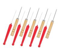 Fegtrtyoa 1 Juego de Punzón Ergonómico para Cuentas, Kit de Agujas Reutilizables para el Hogar con Aguja de Crochet Resistente para Hacer Joyas.