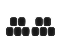 Fegtrtyoa 10 Protectores de Micrófono de Espuma Gruesa y Transpirable para la Mayoría de los Micrófonos de Mano.
